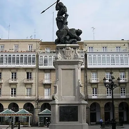 Апартаменты Piso Con Encanto En Coruna.