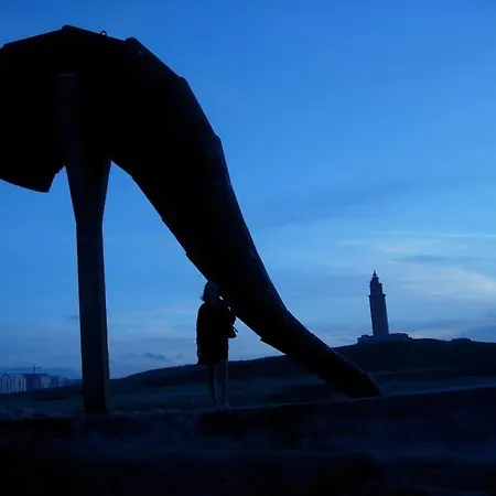 Апартаменты Piso Con Encanto En Coruna. Ла-Корунья
