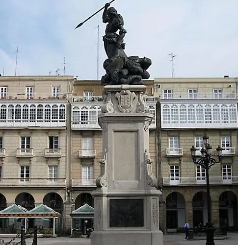 アパート Piso Con Encanto En Coruna.