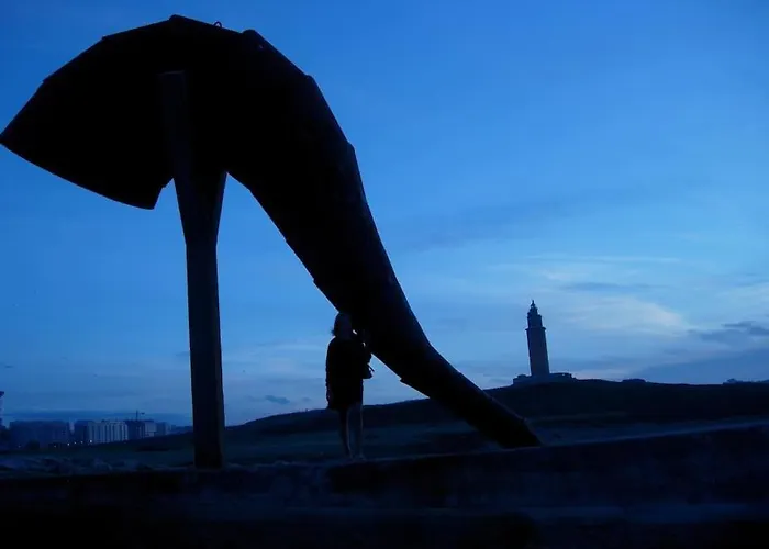 アパート Piso Con Encanto En Coruna. ア・コルーニャ